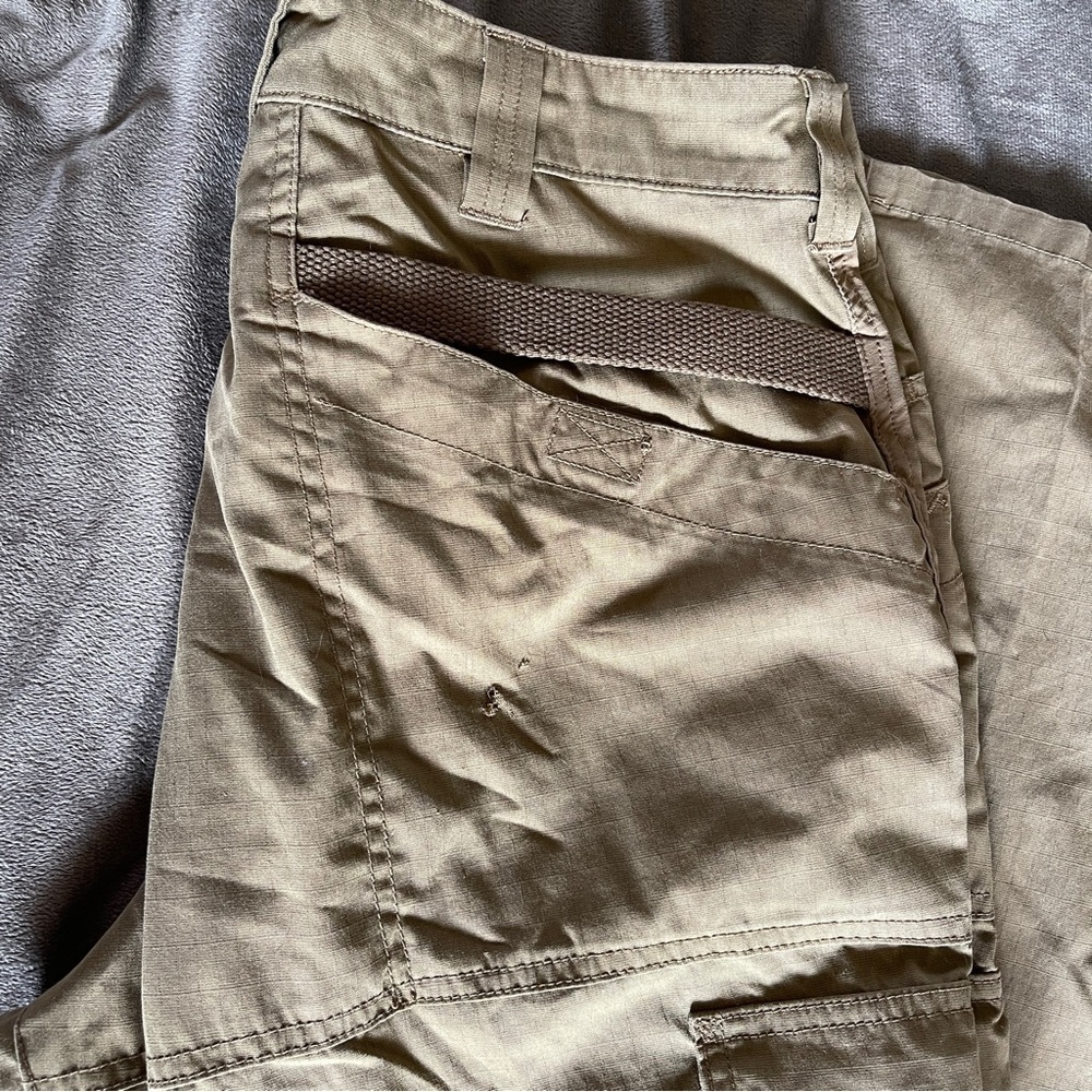 5.11 Tactical Tan Cargo Pants with Durable Design - Picture 10 of 13